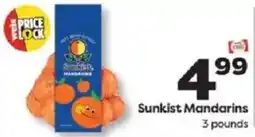 Weis Markets Sunkist Mandarins offer