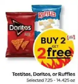 Weis Markets Tostitos, Doritos, or Ruffles offer