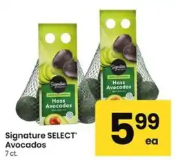 Albertsons Signature Select Avocados offer