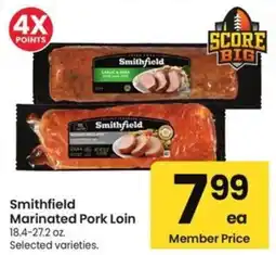Albertsons Smithfield Marinated Pork Loin offer