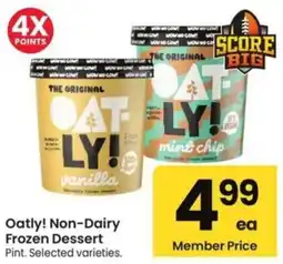 Albertsons Oatly! Non-Dairy Frozen Dessert offer