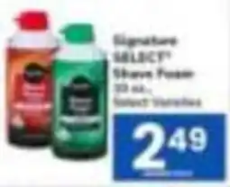 Tom Thumb Signature Select Shave Foam offer