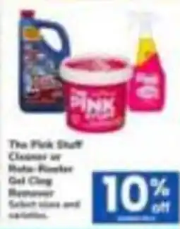 Tom Thumb The Pink Stuff Cleaner or Mold-Remover Gel Cling Remover offer