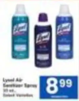 Tom Thumb Lysol Air Sanitizer Spray offer