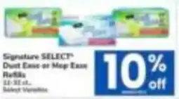 Tom Thumb Signature Select Durt Ease or Mop Ease Refills offer