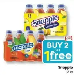 Weis Markets Snapple tea offer