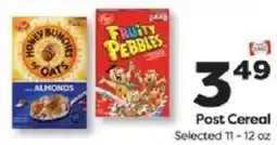 Weis Markets Post Cereal offer