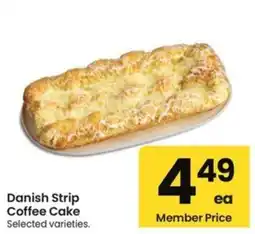Albertsons Danish Strip Coffee Cake offer