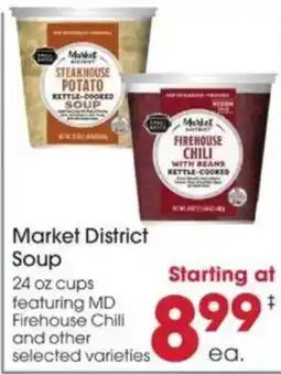 Giant Eagle Market District Soup offer