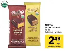 Albertsons Nelly's Organics Bar offer