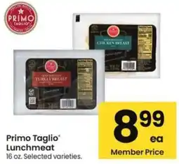 Albertsons Primo Taglio Lunchmeat offer