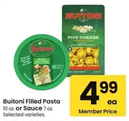 Albertsons Buitoni Filled Pasta offer