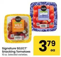 Albertsons Signature Select Snacking Tomatoes offer