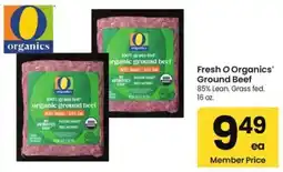 Albertsons Fresh O Organics Ground Beef offer