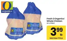 Albertsons Fresh O Organics Whole Chicken offer