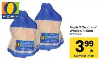 Fresh O Organics Whole Chicken