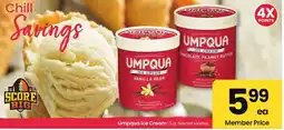 Albertsons Umpqua ice cream offer