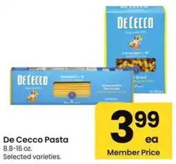 Albertsons De Cecco Pasta offer