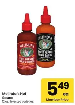 Albertsons Melinda's Hot Sauce offer