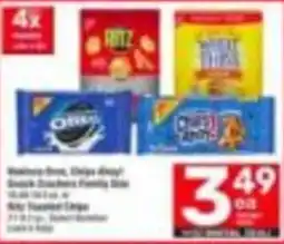 Tom Thumb Ritz Crackers, Oreo Crackers, Cheez-It Crackers offer
