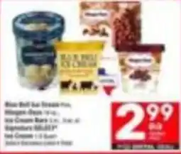 Tom Thumb Blue Bell Ice Cream Pots offer