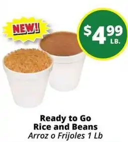 Rancho Markets Ready to Go Rice and Beans offer