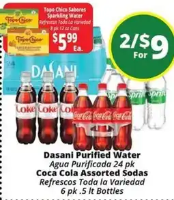 Rancho Markets Dasani Purified Water offer
