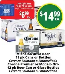 Rancho Markets Michelob Ultra Beer offer