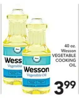 Pete's Fresh Market Wesson vegetable oil offer