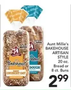 Pete's Fresh Market Aunt Millie's Bakehouse Artisan Style offer