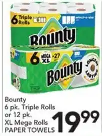 Pete's Fresh Market Bounty paper towels offer