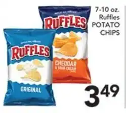 Pete's Fresh Market Ruffles potato chips offer