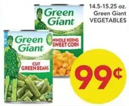 Pete's Fresh Market Green Giant vegetables offer