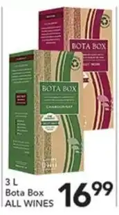 Pete's Fresh Market Bota Box All Wines offer