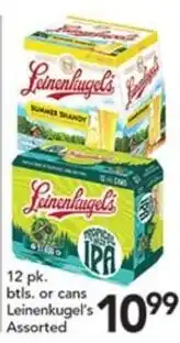 Pete's Fresh Market Leinenkugel's assorted offer