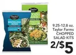 Pete's Fresh Market Taylor Farms chopped salad kits offer