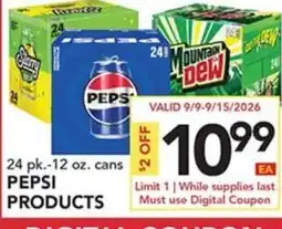 Pete's Fresh Market Pepsi Products offer