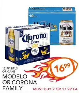 Pete's Fresh Market Modelo or Corona Family offer