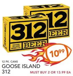 Pete's Fresh Market Goose Island 312 offer