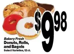 Super Saver Bakery Fresh Donuts, Rolls, and Bagels offer