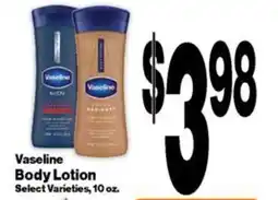 Super Saver Vaseline Body Lotion offer