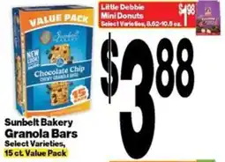 Super Saver Sunbelt Bakery Granola Bars offer