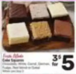 Tom Thumb Frosty Made Cake Squares offer