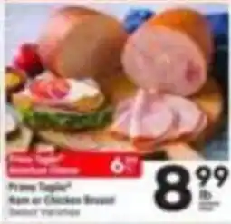 Tom Thumb Prime Taglio Ham or Chicken Breast offer