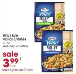 Giant Eagle Birds Eye Voila! Entrées offer