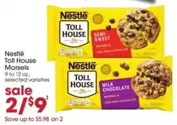 Giant Eagle Nestle toll house morsels offer
