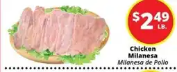 Rancho Markets Chicken Milanesa offer