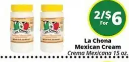 Rancho Markets La Chona Mexican Cream offer