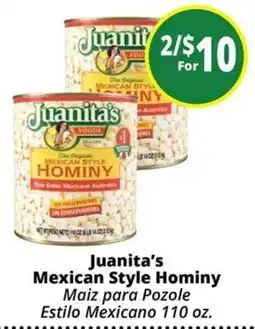 Rancho Markets Juanita's Mexican Style Hominy offer