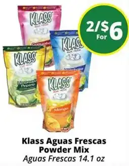 Rancho Markets Klass Aguas Frescas Powder Mix offer